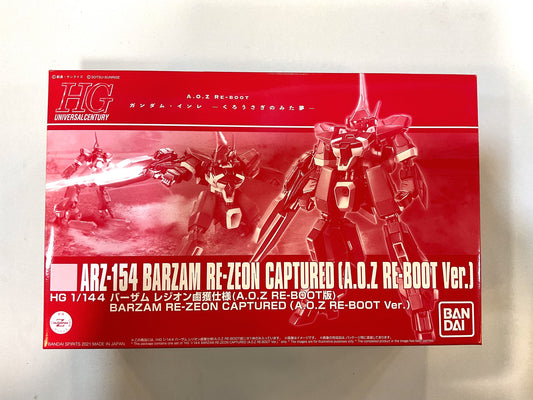 HG - ARZ-154 BARZAM RE-ZEON CAPTURED(A.O.Z. RE-Boot Ver,)