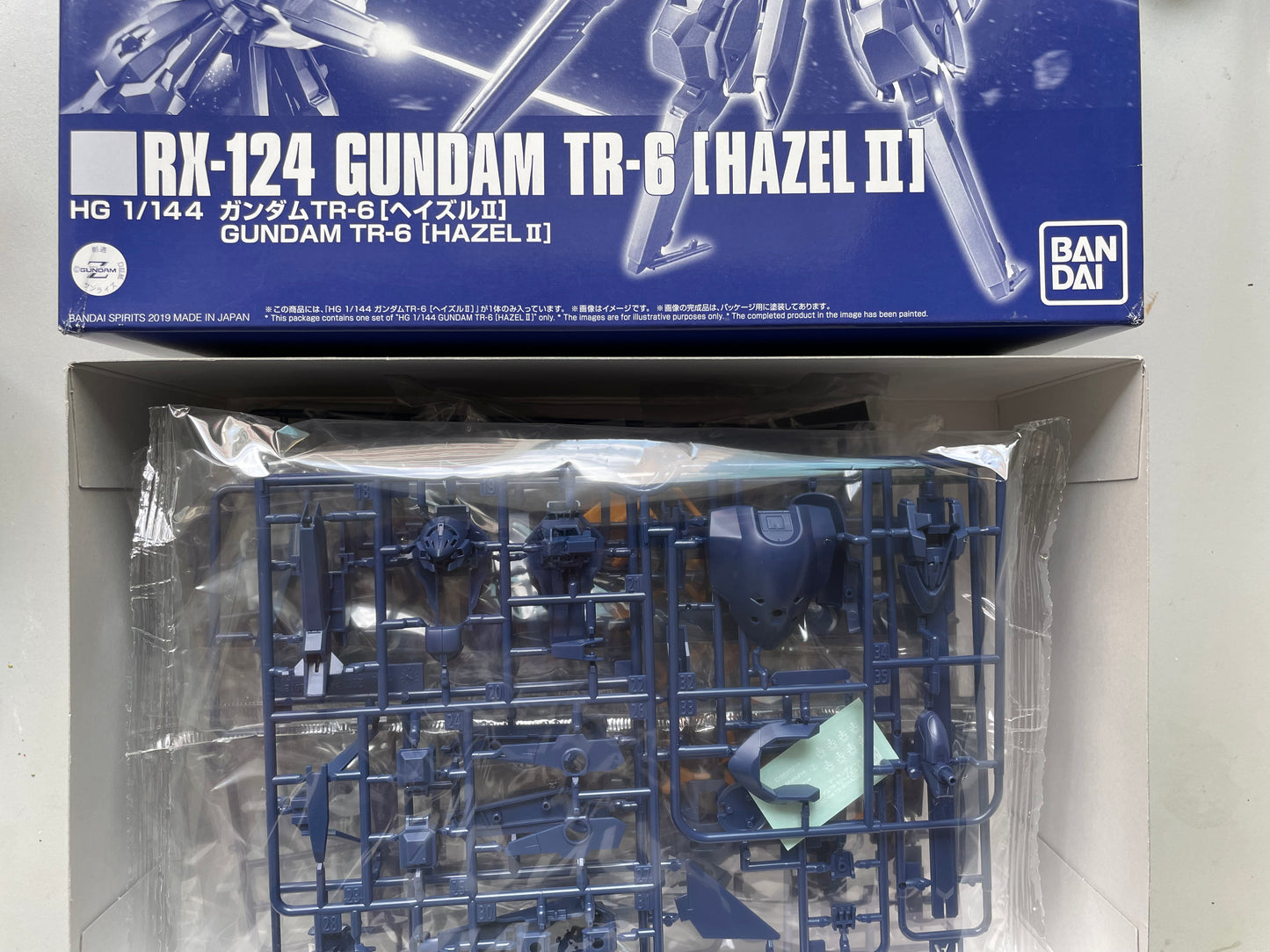 HG ADVANCE OF Z HGUC Gundam TR-6 Hazel II (藍盒)