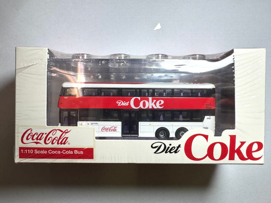 Tiny 1/110 Scale Coal-Cola Bus Diet Coke