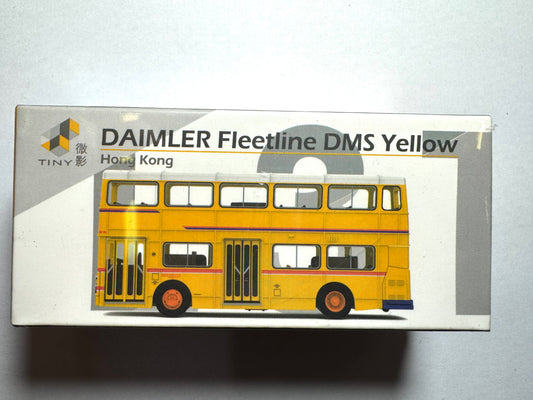 Tiny Daimler Fleetline DMS Yellow