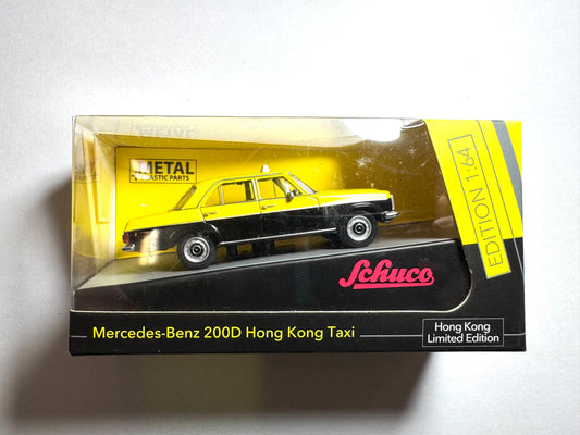 Tiny Mercedes Benz 200D Hong Kong Taxi