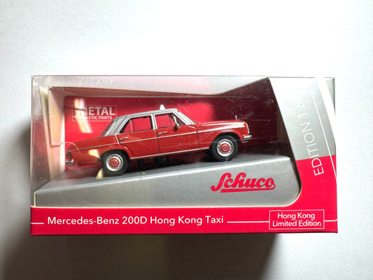 Tiny Mercedes Benz 220D Hong Kong Taxi