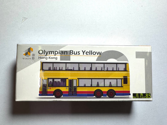 Tiny Olympian Bus Yellow 85